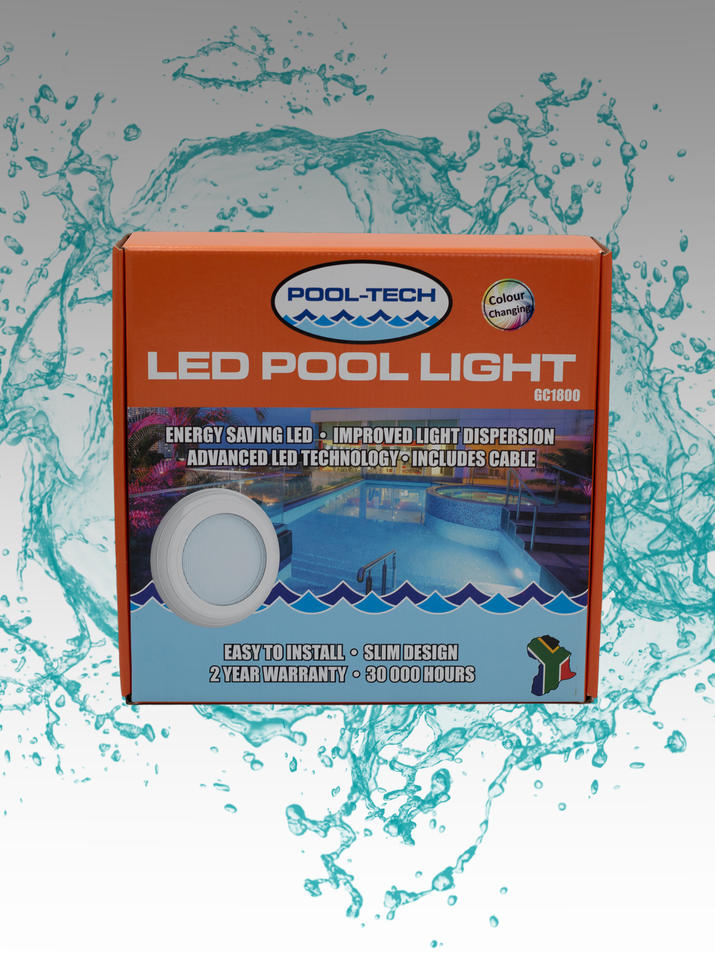 LED Pool Light (Hawaiian Blue)