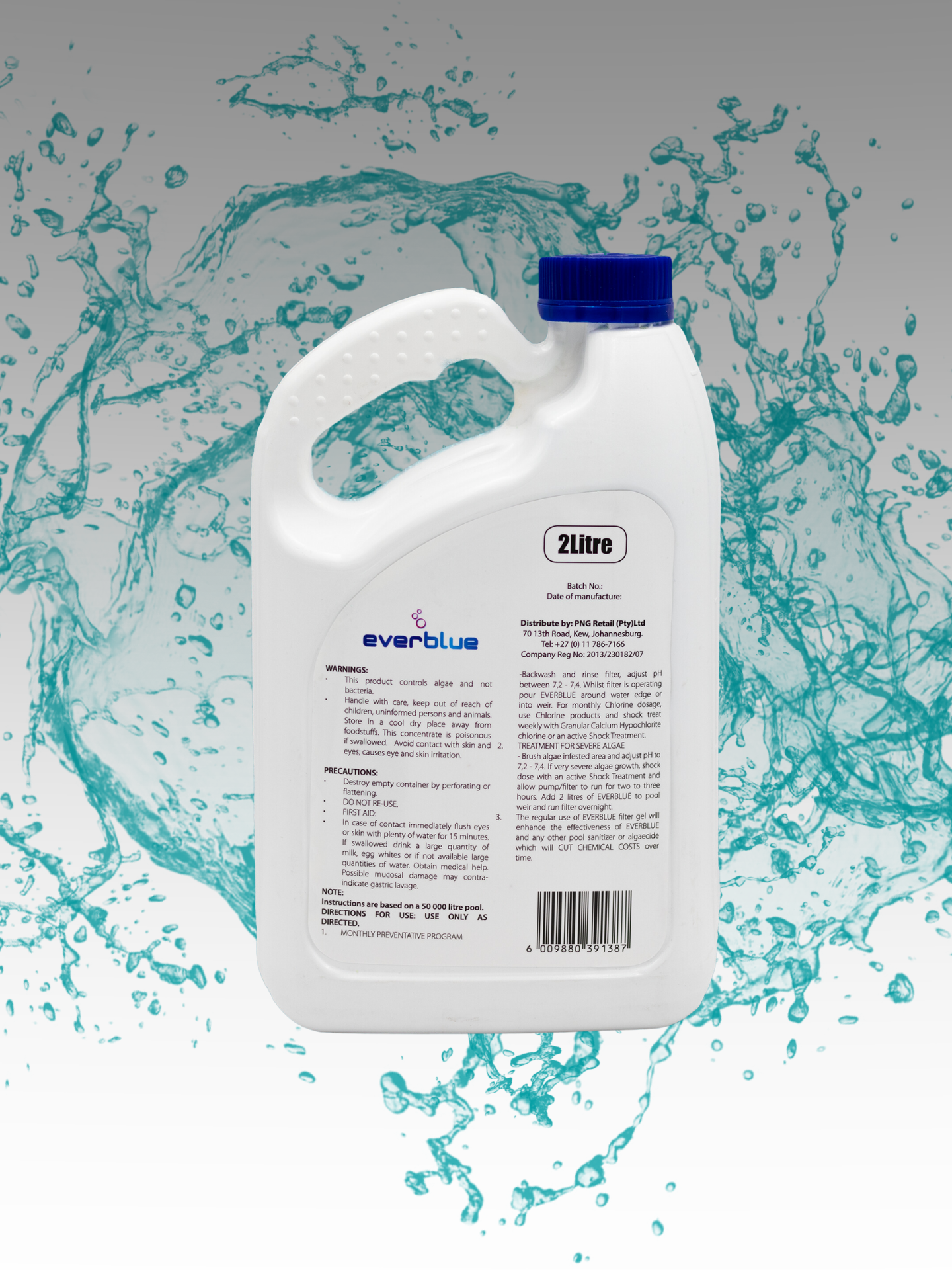 Everblue Monthly Algaecide 2L