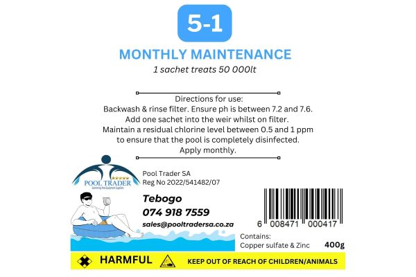 5-1 Monthly Maintenance (400g)