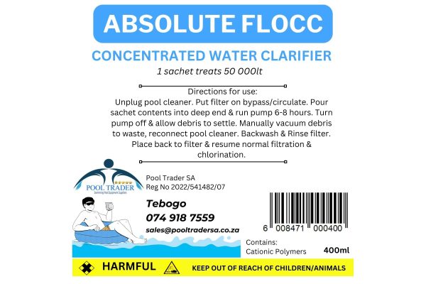 Absolute Flocc (400ml) Pool Flocculant
