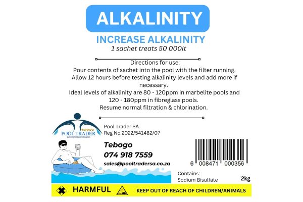 Alkalinity Increaser (2kg) for swimming pool